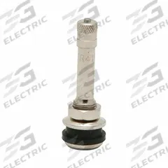 HALTEC Tire Valve: Clamp-In Valve, Clamp-In, 180° Valve Stem Angle, L-Shape, Std Bore Valve Size (MPN TV-416L). Key specifications — Valve Type: Clamp-In; Thread Size: 0.305-32; Valve Shape: L-Shape; Color: Silver; Product Type: Clamp-In Valve; Compatible Vehicle Type: Cars; Material: Metal; Brand: HALTEC.