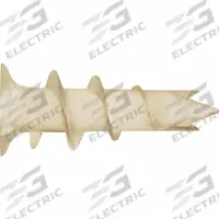 DEWALT Wall Anchor: Inch, #6 Thread Size, 47/64 in Thread Lg, 1 5/16 in Overall Lg, Flat, 100 PK (MPN 02350-PWR). Key specifications — Compatible Material: Drywall; Includes Screw: No; System of Measurement: Inch; Color: White; Brand: DEWALT.