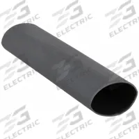 3M Heat Shrink Tubing: 0.8 in I.D. Before Shrinking, 0.2 in I.D. After Shrinking, 6 in Lg, 3:1, 3 PK (MPN ITCSN-0800-6"-BLACK-12-3 PC PKS). Key specifications — Color: Black; Brand: 3M.