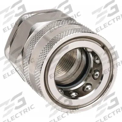 SNAP-TITE Hydraulic Quick Connect Hose Coupling: 3/4 in, 316 Stainless Steel - H Series Hydraulic Quick-Connect Coupling Bodies
