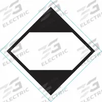 STRANCO INC DOT Handling Label: 2 1/2 in x 2 1/2 in, 2 1/2 in Label Wd, 2 1/2 in Label Ht, 500 PK (MPN HMSL-2500-P500). Key specifications — Background Color: Black; Brand: STRANCO INC.