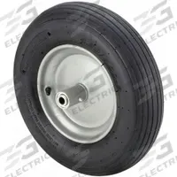 APPROVED VENDOR Pneumatic Wheel: 15 3/8 in Wheel Dia., 3 3/8 in Wheel Wd, Rubber, 6 in Hub Lg, Steel (MPN 1NWV7). Key specifications — attr1099852: APPROVED VENDOR; attr1146750: 4.00-8.