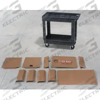 KNAACK Utility Cart Panel: For 9T67, For 2ZB54, Tan, 3 1/2 in H x 36 1/2 in W x 24 in D (MPN CA-03). Key specifications — Color: Tan; For Use With Mfr. Model Number: 9T67; Manufacturer Part Number: CA-03; Brand: KNAACK; For Use With Grainger Item Number: 2ZB54.