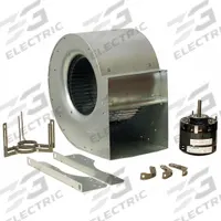 Blower with Motor: 10 5/8 in Wheel Dia, Direct Drive, Includes Drive Pack, 3/4 hp, 208-230V AC, 1 Ph (MPN 7HL65). Key specifications — Brand: DAYTON; Motor Housing Design: Open Motor; Nominal Voltage: 208-230V AC.