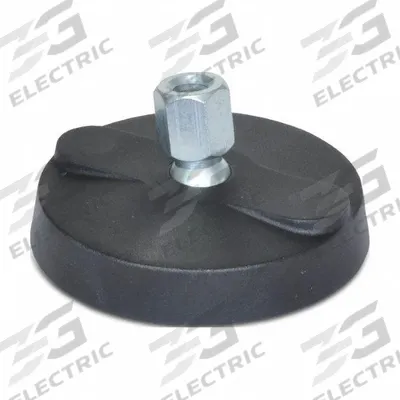 JW WINCO Female-End Leveling Mount: Swivel Boltless, Glass Filled Nylon, M10 Thread Size - Swivel Female Leveling Mounts