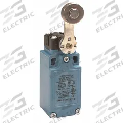 HONEYWELL Non Plug-In Limit Switch: Roller Lever, GLC, 0.25 in Roller Wd, 26°, 49°, 4 Mounting Holes (MPN GLCA01A1B). Key specifications — Manufacturer Part Number: GLCA01A1B; Brand: HONEYWELL; Electrical Connection: Screw Terminals; Series: GLC.