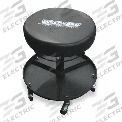 WESTWARD Creeper Seat: Std-Duty, Adjustable, 250 lb Max Load Capacity - Creeper Seats