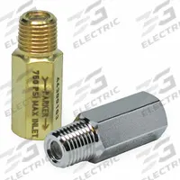 PARKER Safety Relief Valve: MNPT x FNPT, 1/4 in x 1/4 in, 316 Stainless Steel, -30°F to 400°F (MPN VR744MF3SV). Key specifications — Brand: PARKER.