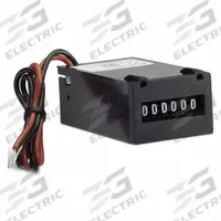 TRUMETER Electromechanical Counter: Front Panel Mounting, 1 in x 1 3/8 in, 90 V AC – 120 V AC, White (MPN R2-4916). Key specifications — Mounting Style: Front Panel; Standards: RoHS; Brand: TRUMETER; Manufacturer Part Number: R2-4916.
