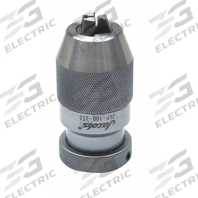 JACOBS Drill Chuck: JT33, 1/64 in to 25/64 in Capacity - High-Precision Taper-Mount Keyless Drill Chucks