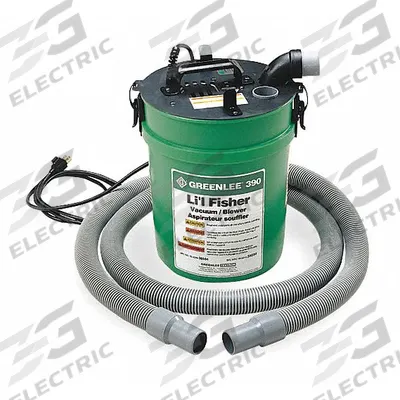 GREENLEE Vacuum/Blower Power Fishing System: 1/2 in Min. Conduit, 2 in Max. Conduit - Vacuum & Blower Fishing Systems