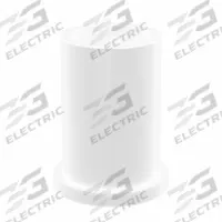OILITE Flanged Sleeve Bearing: PTFE, 1/2 in Bore, 5/8 in OD, 1 in Overall Lg, White, 10 PK (MPN VF-0810-08B). Key specifications — Brand: OILITE; Color: White.