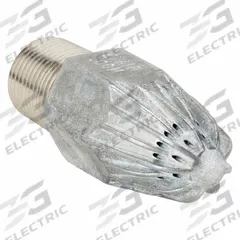 EXAIR Air Gun Nozzle: Aluminum/Zinc, 2 3/4 in Extension Lg, 1/2 in Male NPT Thread Size (MPN 1107). Key specifications — attr66384: Hard-Hitting Force; attr66393: Aluminum; attr66401: Yes.