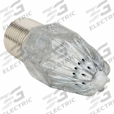 EXAIR Air Gun Nozzle: Aluminum/Zinc, 2 3/4 in Extension Lg - Exair Air Gun Nozzles