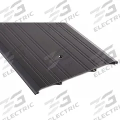 NATIONAL GUARD Door Threshold: Saddle, Aluminum, 6 ft Lg (MPN 429EDKB-72). Key specifications — Brand: NATIONAL GUARD; Transition Type: Fluted.