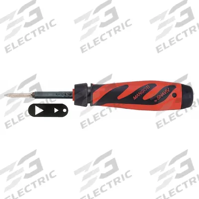 SHAVIV Deburring Tool Set: C40 Blade - Adjustable-Length Scrapers