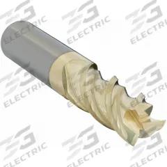 APPROVED VENDOR Square End Mill: Carbide, ZrN Coated, 3 Flute, 1" Mill Dia, 2-5/8" LOC, 5" OAL (MPN 273-912625D)