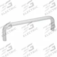 JW WINCO Pull Handle: Threaded Holes, Aluminum, Silver, 4.72 in Mounting Hole Center to Center (MPN 12W120D35Q). Key specifications — Screw Size: M5; Brand: JW WINCO; Color: Silver.