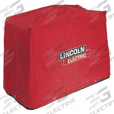 LINCOLN ELECTRIC Large Canvas Cover: Red (MPN K886-2) - Covers for Lincoln Welders
