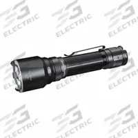 FENIX LIGHTING Flashlight: Rechargeable, 3,200 lm, 2.25 hr Run Time at Max. Brightness, Black (MPN TK22R). Key specifications — Brand: FENIX LIGHTING; Switch Location: Tail; Charger Style Included: USB Type-C Cord; Battery Requirements - Broad: Includes Rechargeable.