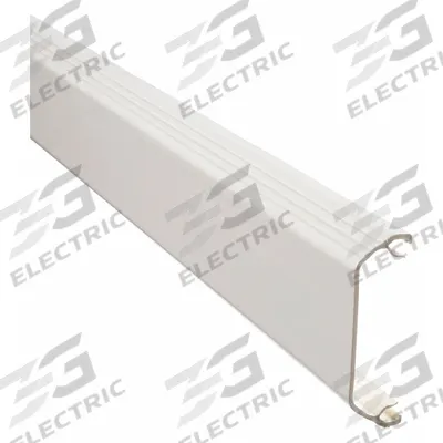 PANDUIT Cover: T-45, Plastic - Covers for Straight-Section Single-Channel Raceways