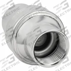 BONOMI Check Valve: Swing, Inline Valve Body, 3/4 in Pipe Size, FNPT x FNPT, 316 Stainless Steel (MPN S250-3/4"). Key specifications — Brand: BONOMI.