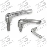 KIPP Adjustable Handle: SS, M12 Thread, 50 mm Thread Lg, 95 mm Lg (MPN K0124.412X50). Key specifications — Brand: KIPP.