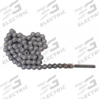 DAYTON Roller Chain: 1/2 in Overall Ht, 1/2 in H x 3/4 in W x 1/2 in D, 38 in Overall Lg, Steel (MPN MH29PH1402G). Key specifications — Compatible Grainger Part Number: 29PH14; Manufacturer Part Number: MH29PH1402G; Accessory Type: Roller Chain; Compatible with Product Type: Drum Truck.