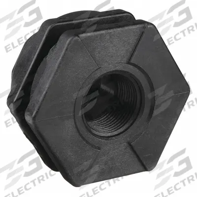 BANJO Bulkhead Tank Fitting: Glass Reinforced Polypropylene Body, EPDM Gasket - Polypropylene Through-Wall Fittings
