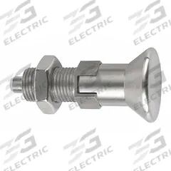 KIPP Indexing Plunger: Locking, 18-8 SS Body w/ 400 SS Plunger, 1/2"-13 Thread (MPN K0632.004206A5). Key specifications — Brand: KIPP.