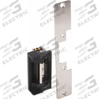 RUTHERFORD Electric Door Strike: 1 7/16 in Wd, 7 15/16 in Ht, Cylindrical/Mortise, Stainless Steel (MPN 7108-08D 32D). Key specifications — Brand: RUTHERFORD; Input Voltage: 11 to 16V AC; Performance Duty Rating: 1 - Heavy Duty; Strike Type: Cylindrical.