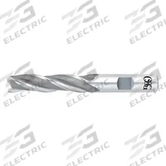 OSG Square End Mill: Cobalt, 3 Flute, 5/8" Mill Dia, 2-1/2" LOC, 4-5/8" OAL (MPN 5362100)
