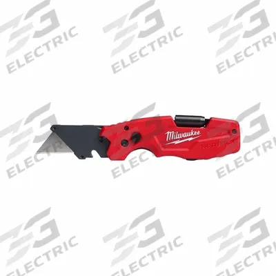 MILWAUKEE Folding Utility Knife Kit: 4.6 in, Steel, Metal, 1 Blades Included - Assisted-Opening Multi-Tool Utility Knives