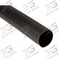 3M Heat Shrink Tubing: 0.13 in I.D. Before Shrinking, 0.02 in I.D. After Shrinking, 6 in Lg, 100 PK (MPN MW-1/8-6"-BLACK-10-10 PC PKS). Key specifications — Color: Black; Brand: 3M.