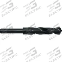 CLE-LINE Reduced Shank Drill Bit: 15 mm, 118° Point, Black Oxide HSS (MPN C21074). Key specifications — attr1235078: 0.5906.