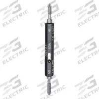 HELI-COIL Thread Gauge: Thread Gauge, Helical Inserts, M2.5-0.45 Compatible External Thread Size (MPN 1324-2.5). Key specifications — Compatible Insert Type: Helical Inserts; Compatible Thread Direction: Right Hand; Compatible Thread Type: Coarse; System of Measurement: Metric; Brand: HELI-COIL; Tool Type: Thread Gauge.