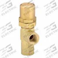 PARKER Pressure Control Valve: 15 gpm, 200 psi Max Set, Brass, 3/4 in NPT (MPN 637B-4-3/4-2). Key specifications — Brand: PARKER.