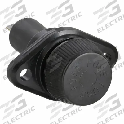 BUSSMANN Panel Mount Fuse Holder: For Fuse Size 13/32 in x 1 1/2 in, 1 Pole, 30 A Max - Fuse Holders for Cylindrical Fuses