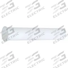 APPROVED VENDOR Tailpiece: Plastic, White, 1 1/2 in Nominal Pipe Size, 8 in Overall Lg, Slip (MPN 35351). Key specifications — Brand: APPROVED VENDOR; Material: Plastic; Connection Type: Slip.
