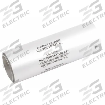 MASTER APPLIANCE Element Kit: 650°F to 650°F, 3 3/4 in Overall Lg, 1 1/4 in Overall Wd - Heat Gun Replacement Heating Elements