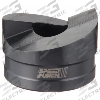 GREENLEE Knockout Punch: 10 ga Sheet Metal Capacity (Steel), 1 in Nominal Size, Round - Greenlee Knockout Punches & Dies