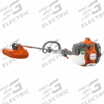 HUSQVARNA Gas-Powered String Trimmer: 19.7 in Cutting Wd, Straight Shaft, 58.39 in Shaft Lg - Gas-Powered String Trimmers