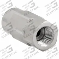 PNEUMADYNE INC Check Valve: Inline Valve Body, 1/8 in Pipe Size, FNPT x FNPT, Brass, Female, NPT (MPN C050501). Key specifications — Brand: PNEUMADYNE INC.