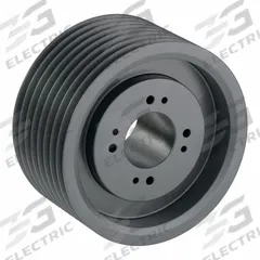 APPROVED VENDOR V-Belt Pulley: 8V1800, 8 Groove, 18 in OD, Bushed Bore, M, For 8V/8VX Belt Section (MPN 88V1800M). Key specifications — Pulley Industry Number: 8V1800; Pitch Diameter: 18 in (8V); For Belt Section (broad, with similar types): 8V or 8VX.
