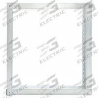 Retaining Angle: 23 3/4 in H, 23 3/4 in W, Galvanized Steel Frame (MPN 2TGJ1). Key specifications — Brand: DAYTON; Material: Galvanized Steel.