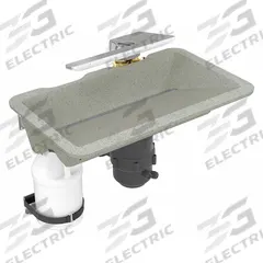 BRADLEY Bathroom Sink Kit: Mojave, Evervo®, 24 in Overall Lg, 14 1/2 in Overall Wd, Sensor, Washbar (MPN WB2-WB-ER1-0054). Key specifications — Includes: Drain Cap; Brand: BRADLEY; Color: Mojave; Sink Material: Evervo®.