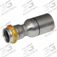 APOLLO Crimp Fitting: 1 1/2 in Pipe x 3/4 in Pipe Size, FTG x Tube, HNBR, SmartPress (MPN 123456893). Key specifications — Brand: APOLLO; Series: SmartPress.