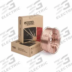 LINCOLN ELECTRIC MIG Welding Wire: Low-Alloy Steel, 0.045 in, 44 lb, 114 to 115 ksi, 106 to 109 ksi (MPN EDS30779). Key specifications — Spool Type: Steel Spool; Brand: LINCOLN ELECTRIC; Tensile Strength (As Welded) (Merch): 114 to 115 ksi; Yield Strength (As Welded) (Merch): 106 to 109 ksi.