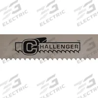 MORSE Band Saw Blade: Bi-Metal, Challenger(R), Aluminum/Carbon Steel/Structural Steel, 12 ft 6 in (MPN ZWEG360C57S-12' 6"). Key specifications — attr1211722: 12 ft 6 in; attr1099499: 5/7.