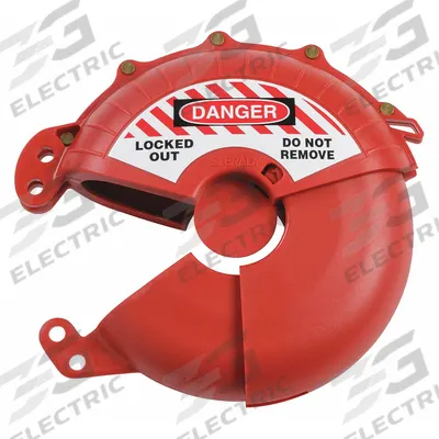 BRADY Gate Valve Lockout: Collapsible Gate Valve Lockout, For 7 in Max Hand Wheel Dia - Collapsible Gate Valve Lockouts